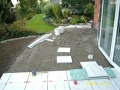Katharinenweg 6, Ansicht whrend der Terrassensanierung